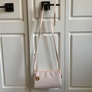 Brand new baby pink crossbody purse